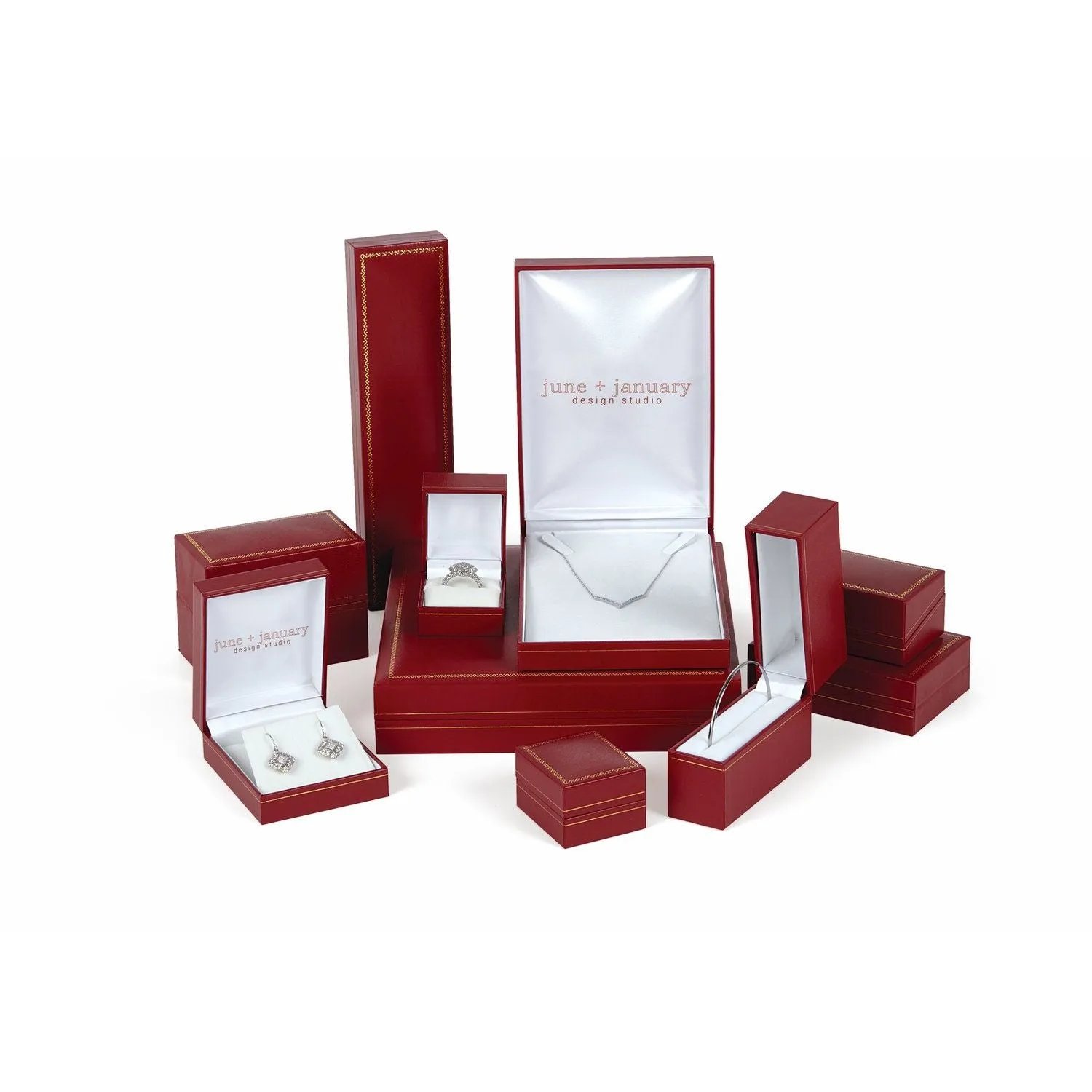 14K Yellow Gold Natural Ruby Earrings