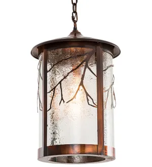 14"W Fulton Branches Lodge Outdoor Pendant