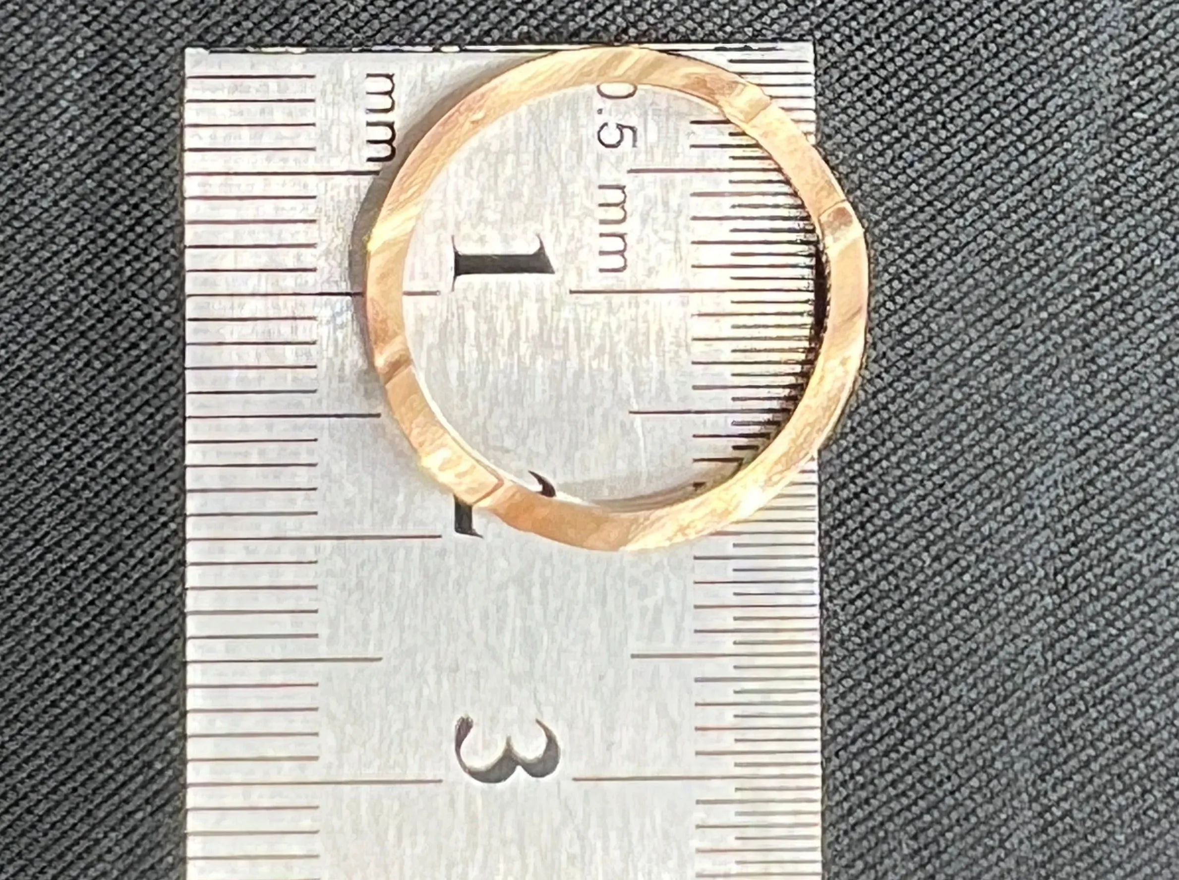 18ct White & Rose Gold 3pc Georg Jensen Fusion Ring