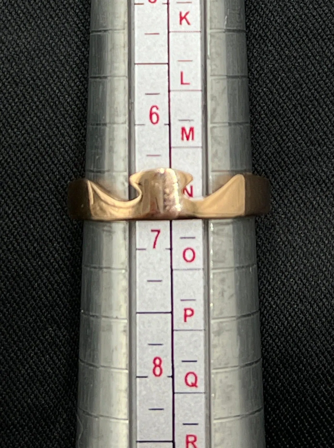 18ct White & Rose Gold 3pc Georg Jensen Fusion Ring