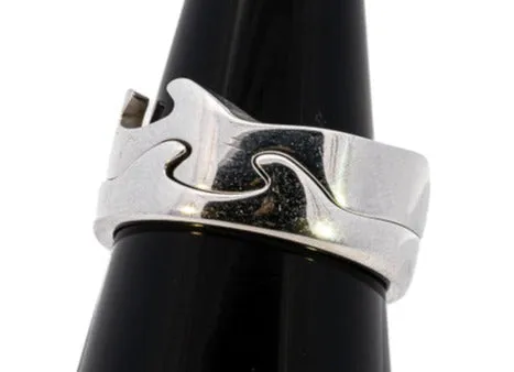18ct White & Rose Gold 3pc Georg Jensen Fusion Ring