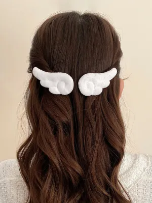 2pcs Cartoon Wing Shaped Hair Clip for Women Barrette Styling Hair Accessories