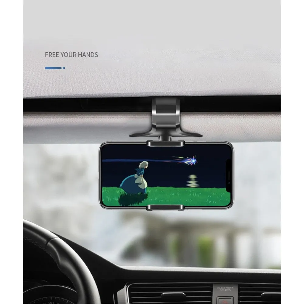 3 in 1 Car GPS Smartphone Holder: Dashboard / Visor Clamp   AC Grid Clip for Zopo ZP200 , Shining Plus, Royal Shining - Black