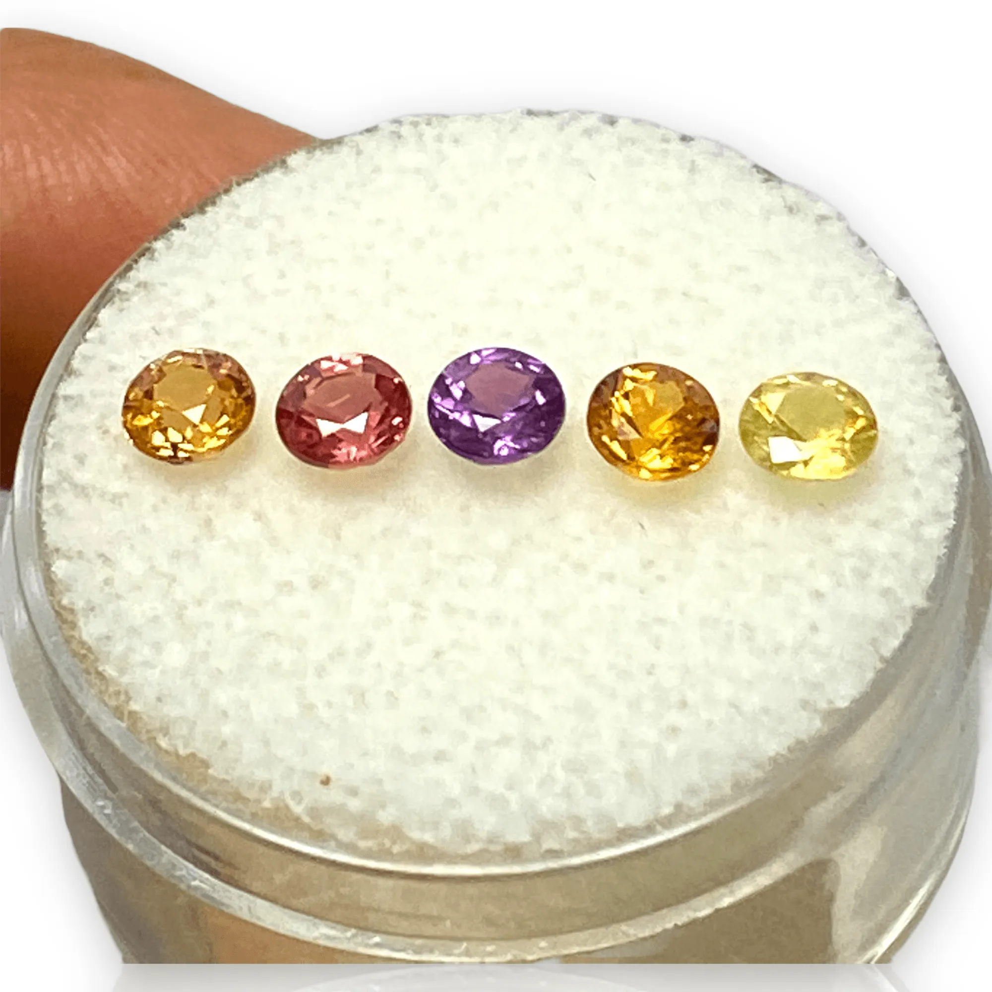 African Sapphires 4.0mm 1.75ct