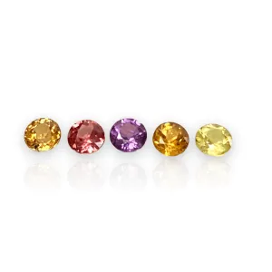 African Sapphires 4.0mm 1.75ct