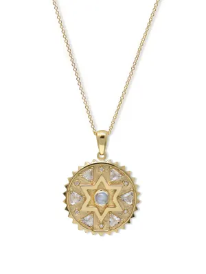 Aztec Star of David Trillion Medallion