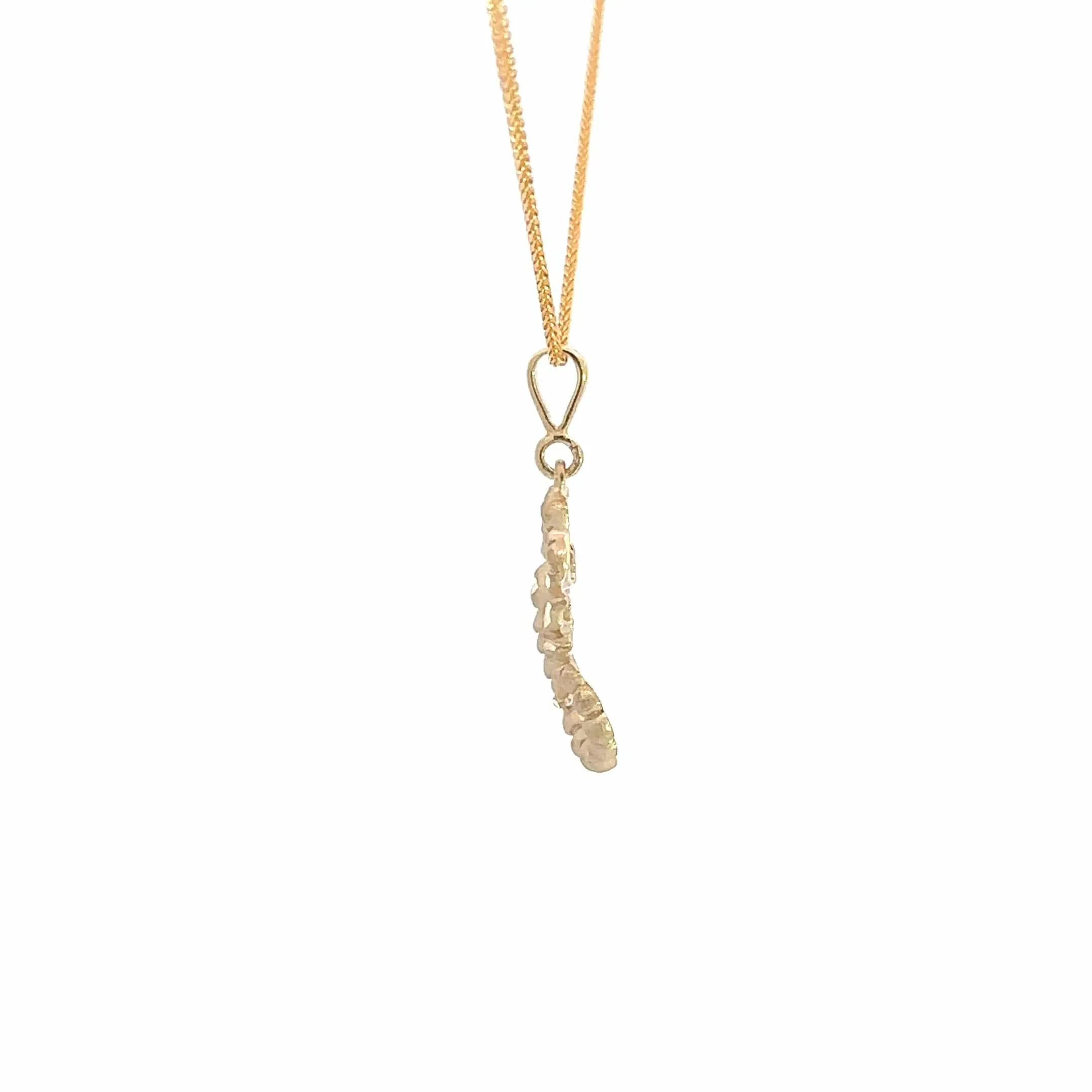 Baikalla 14k Yellow Gold Scorpion Pendant Necklace