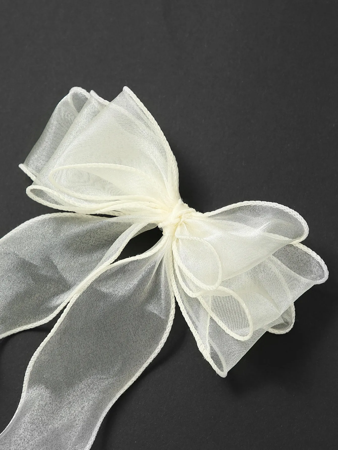 Bow Decor Alligator Hair Clip for Women Barrette Styling Hair Accessories