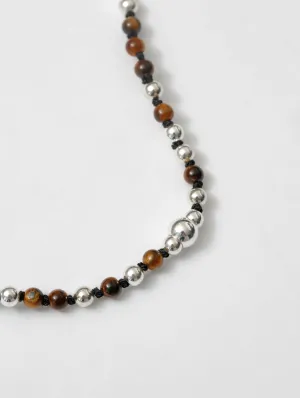 Caleb Necklace in Brown (Sample)