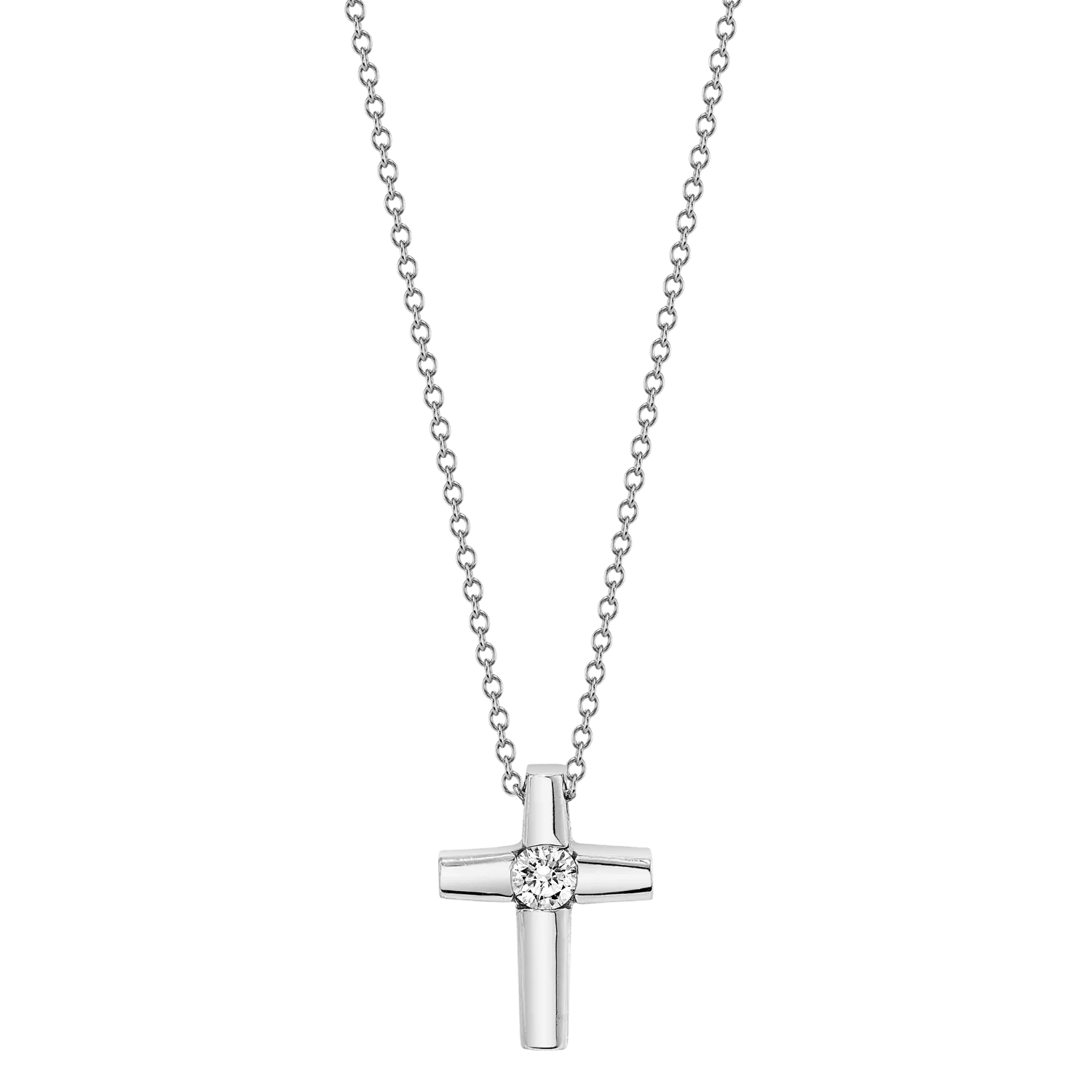 Center Diamond Cross