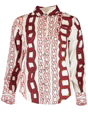 Chain Button Down Shirt
