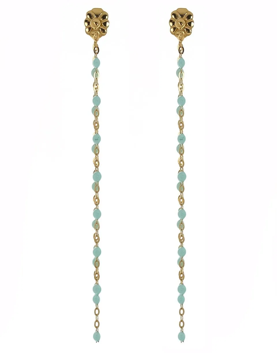 Classic Gigi Dangling Earrings - Jade