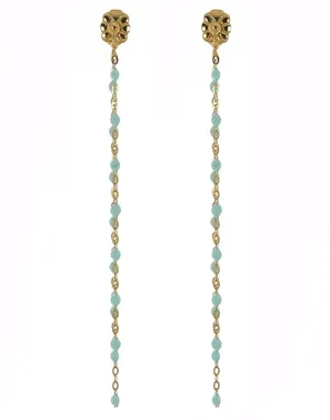 Classic Gigi Dangling Earrings - Jade
