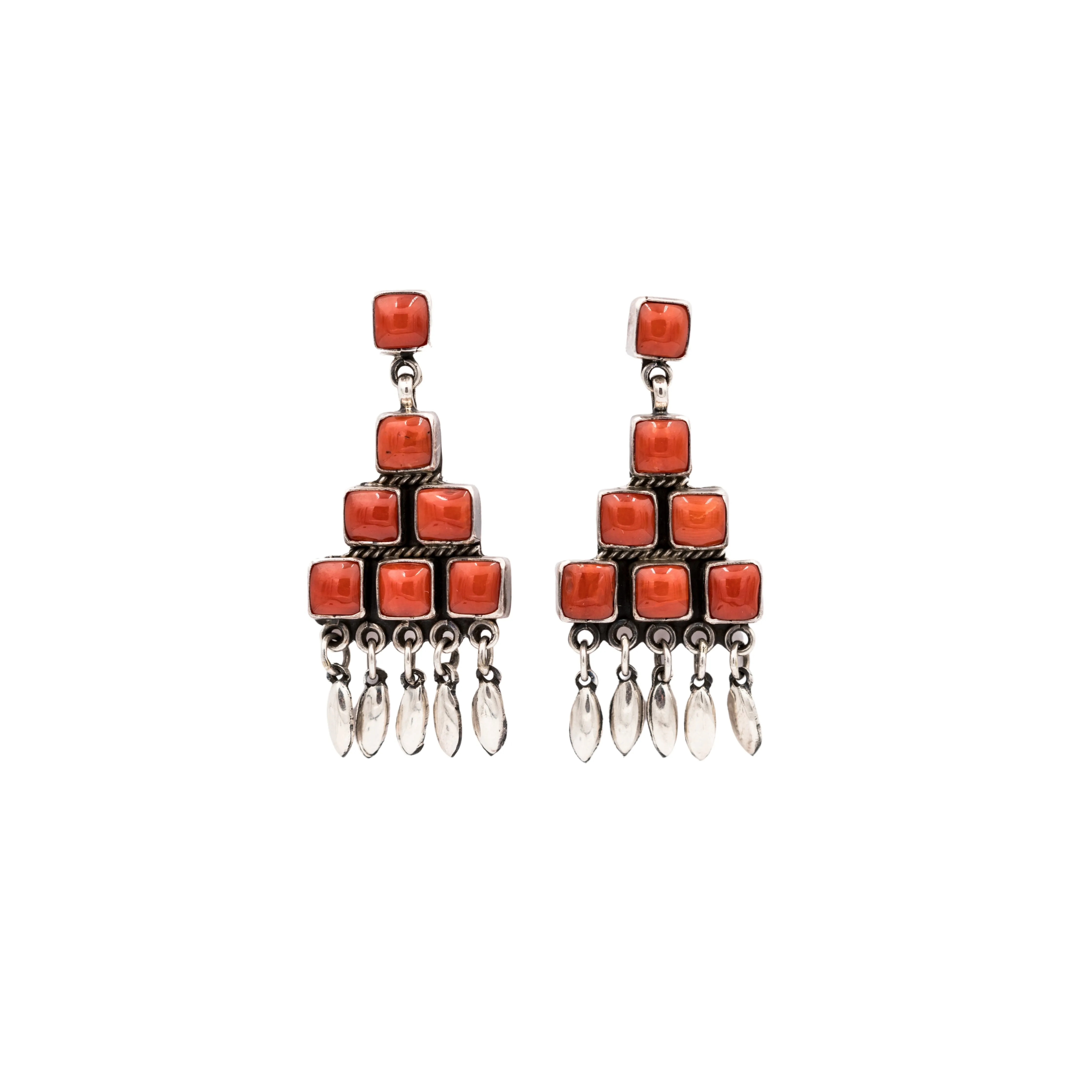 Coral Earrings