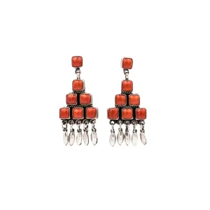Coral Earrings