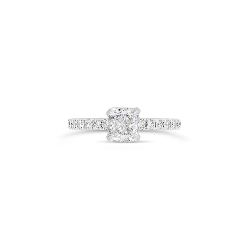 Cushion Engagement Ring