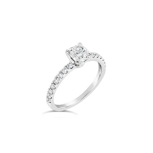 Cushion Engagement Ring