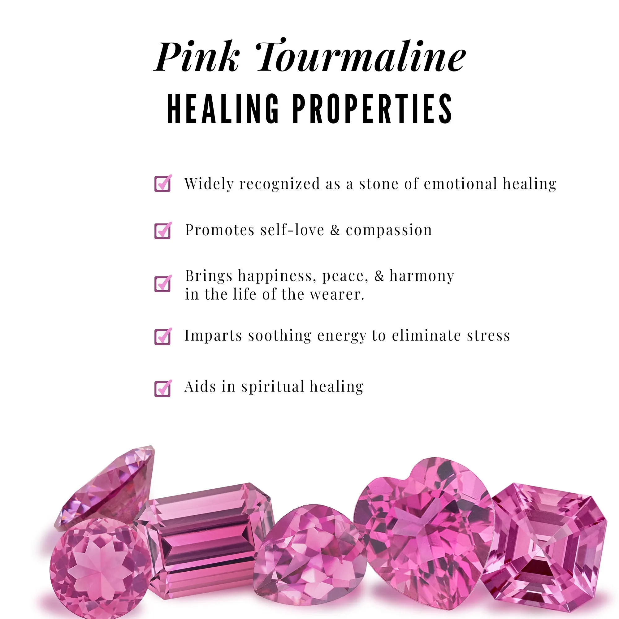 Heart Shape Pink Tourmaline Solitaire Pendant with Diamond Bail