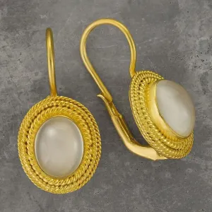 Lady Jane Grey Moonstone Earrings