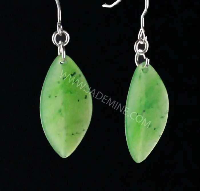 Leaf Earrings, 1882