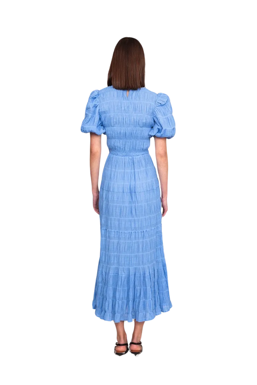 Mirella Prairie Dress Cornflower