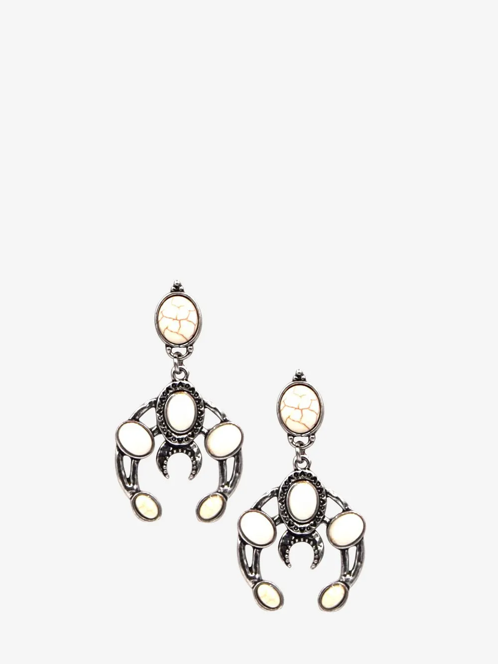 Montana West Turquoise Stone Dangling Earrings