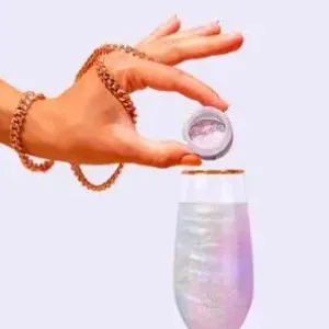 Moonstone Iridescent Edible Glitter Jar