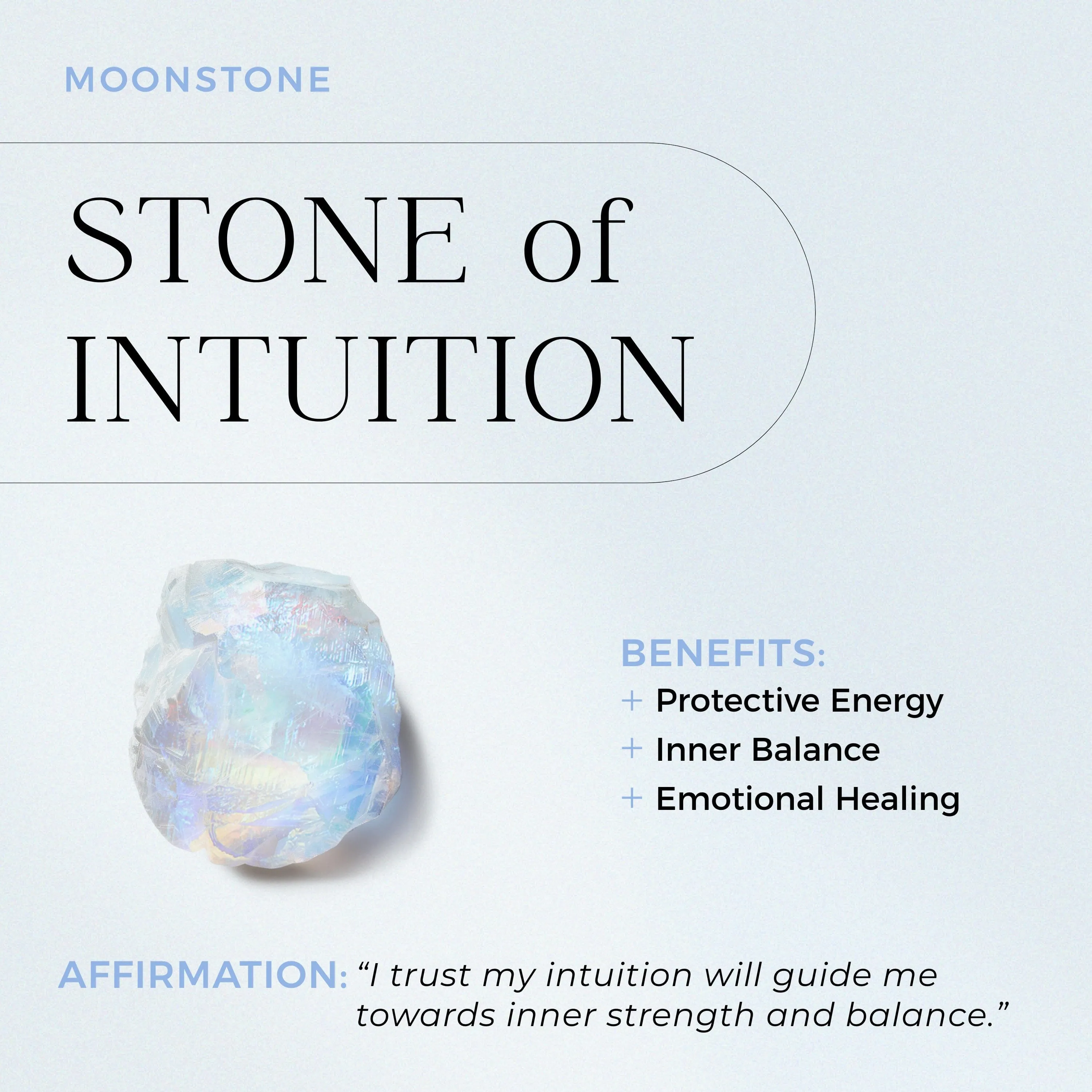 Moonstone Ring - The Fiery