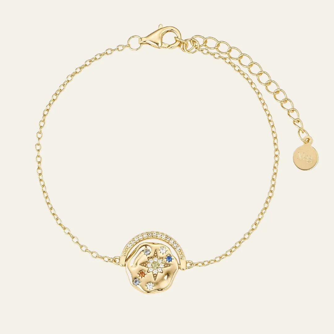 My Sun, Moon & Stars Bracelet   Studs Set