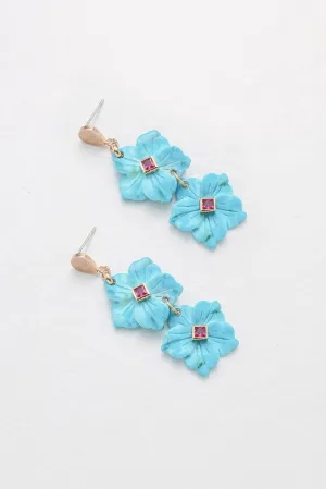 Nakamol Flower Drop Earrings