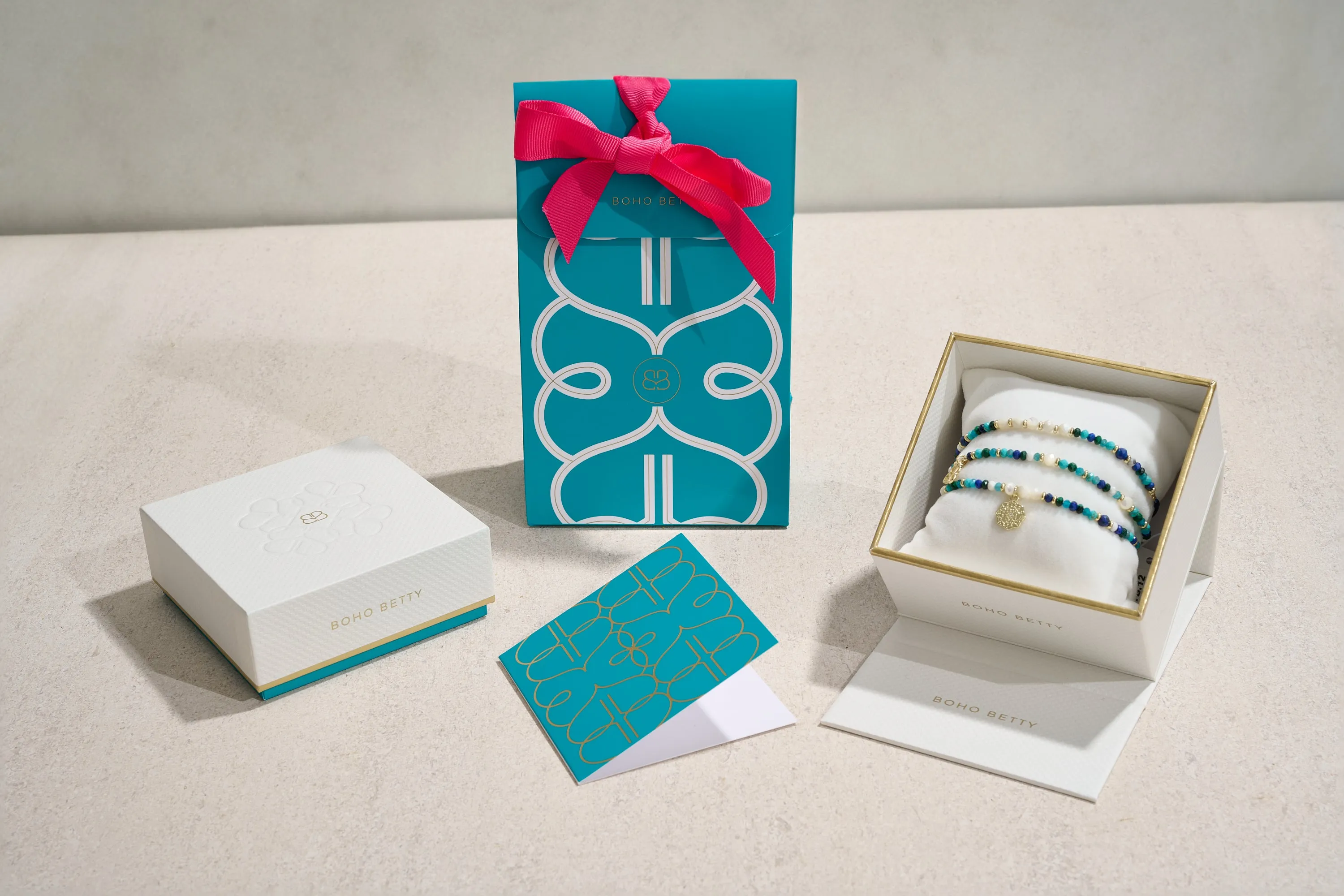 Nassau Peridot and Turquoise Gold Stacking Bracelet