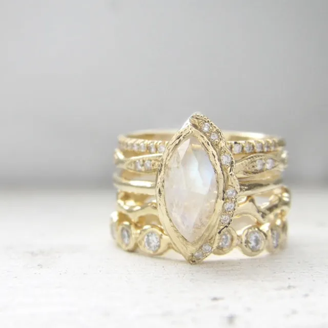 Native Moonstone Ring