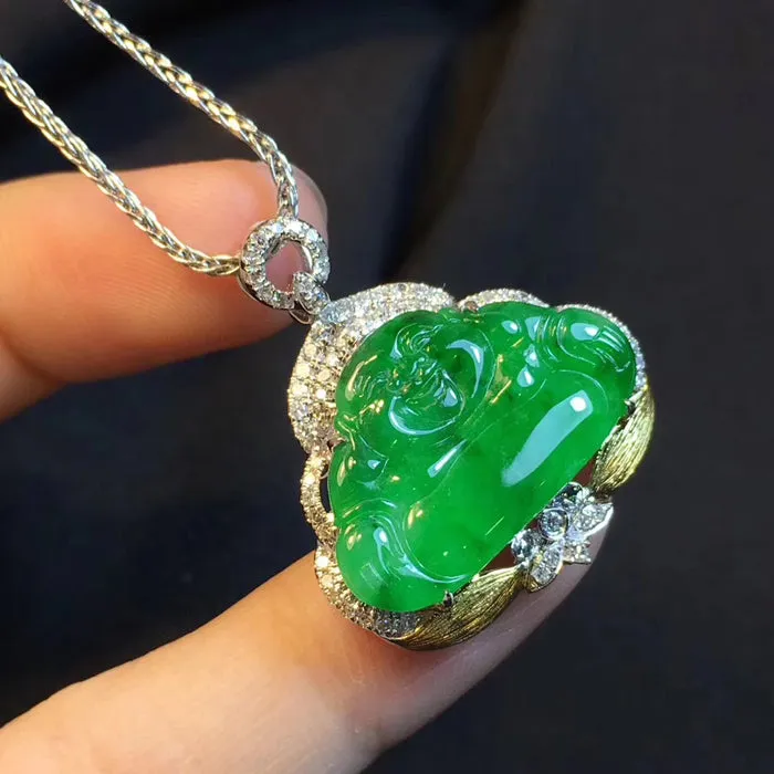 Natural Jade Pendant Jadeite Pendant NPT057
