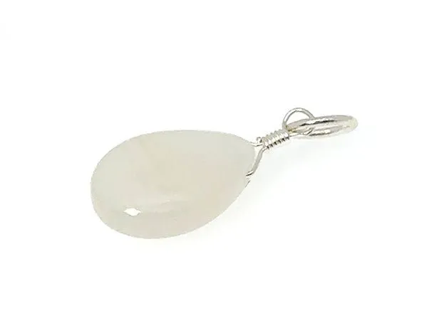 Natural Stone Teardrop | Moonstone