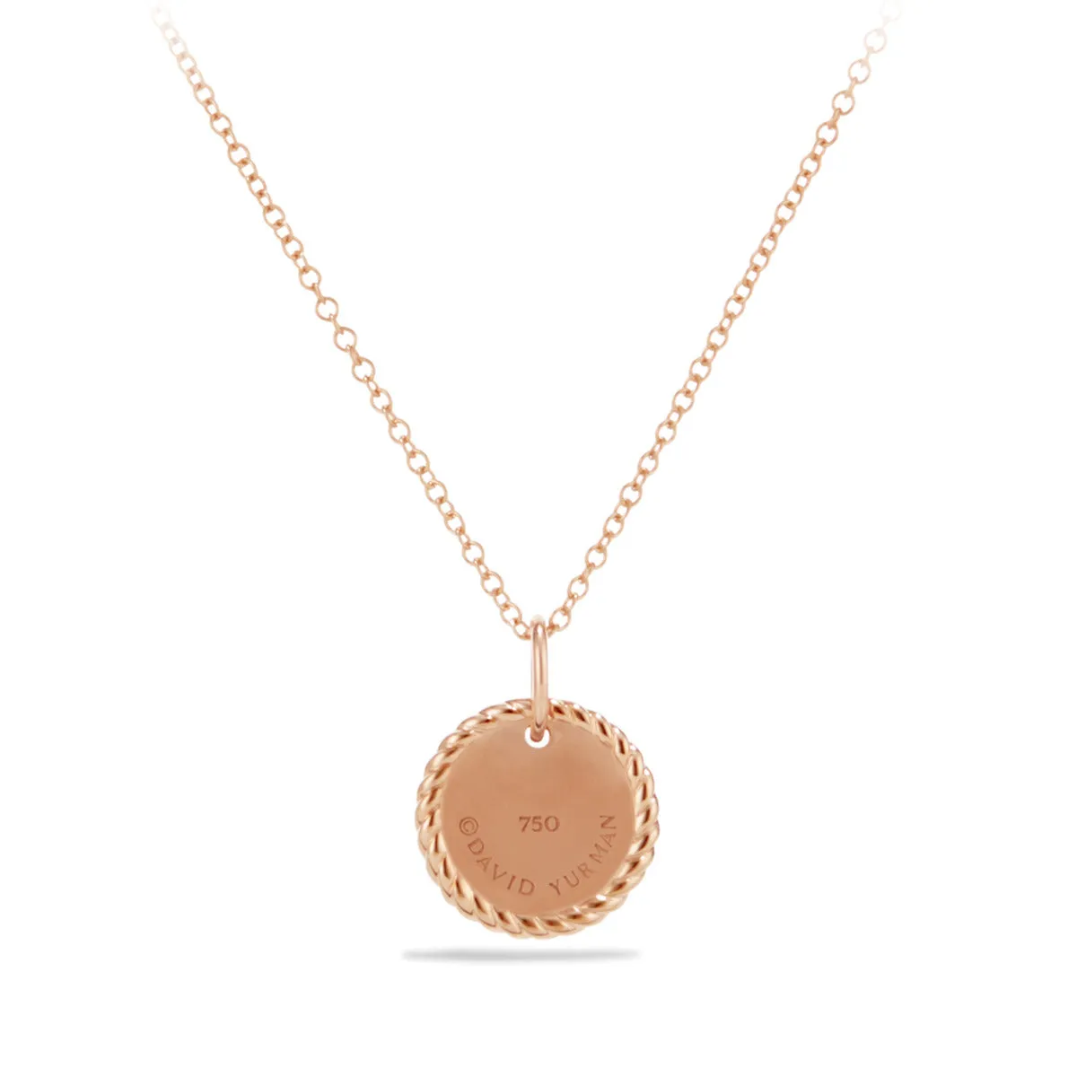 Necklace with Diamonds in 18K Rose Gold