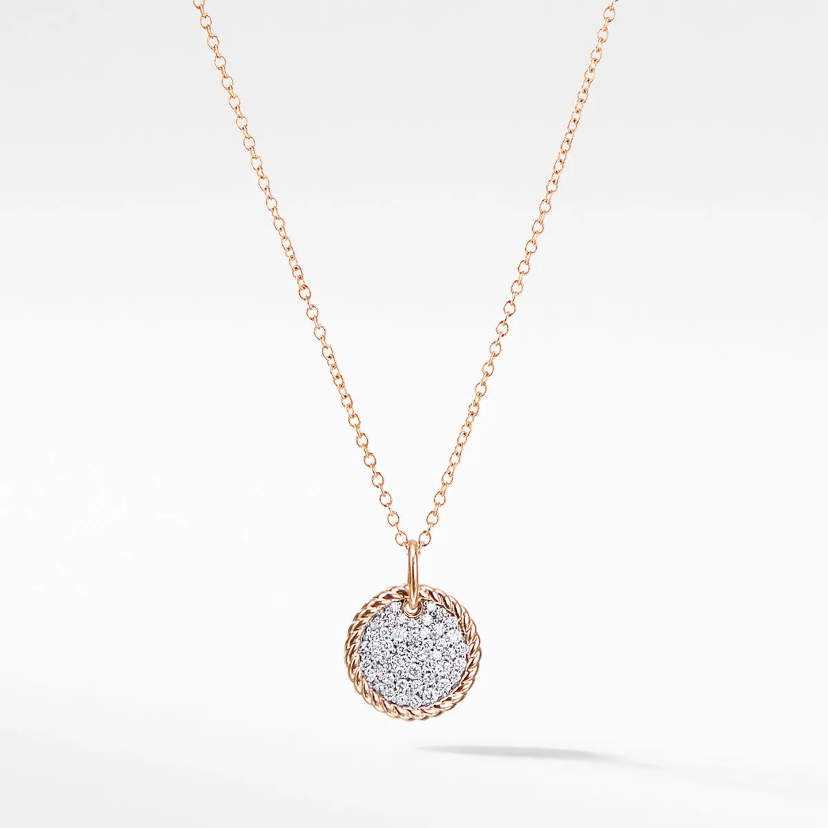 Necklace with Diamonds in 18K Rose Gold