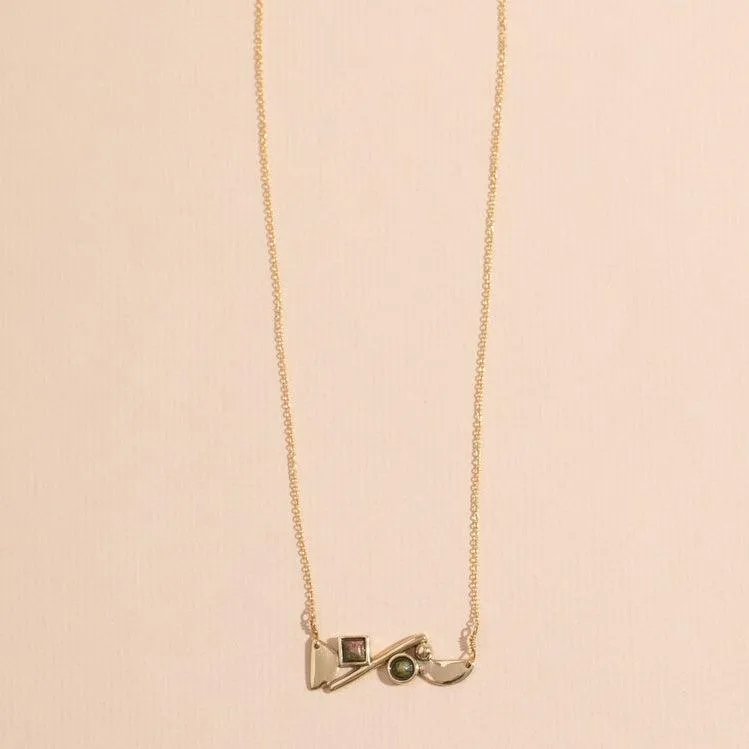 NEW! Shapes Necklace by Lindsay Lewis