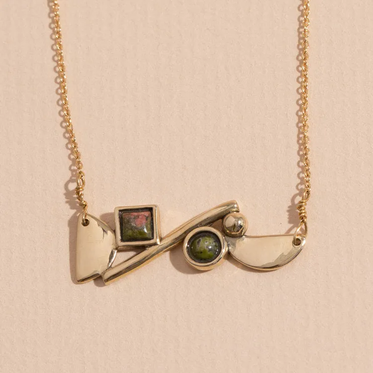 NEW! Shapes Necklace by Lindsay Lewis