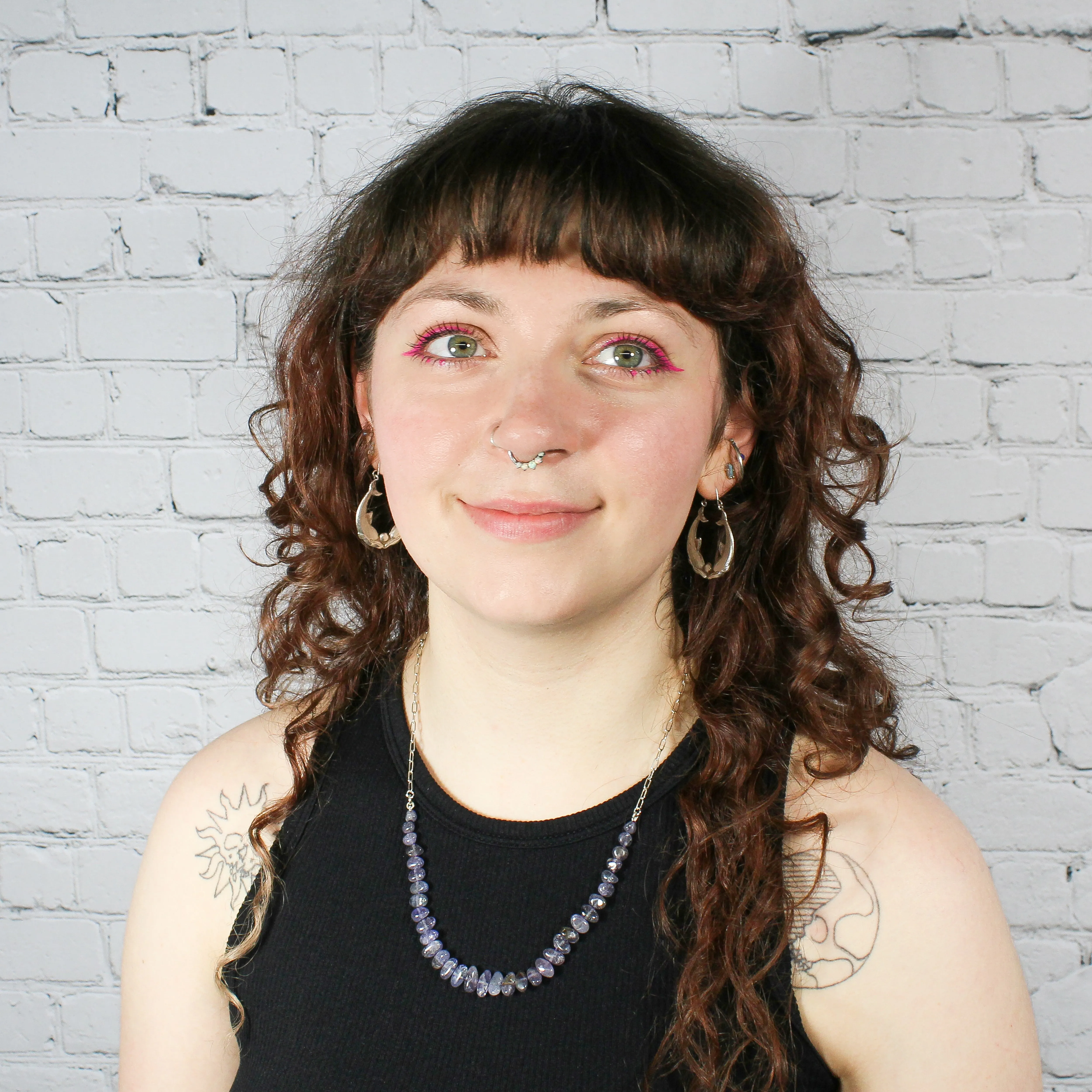 NEW! Tanzanite Beaded Necklace by Rina Young