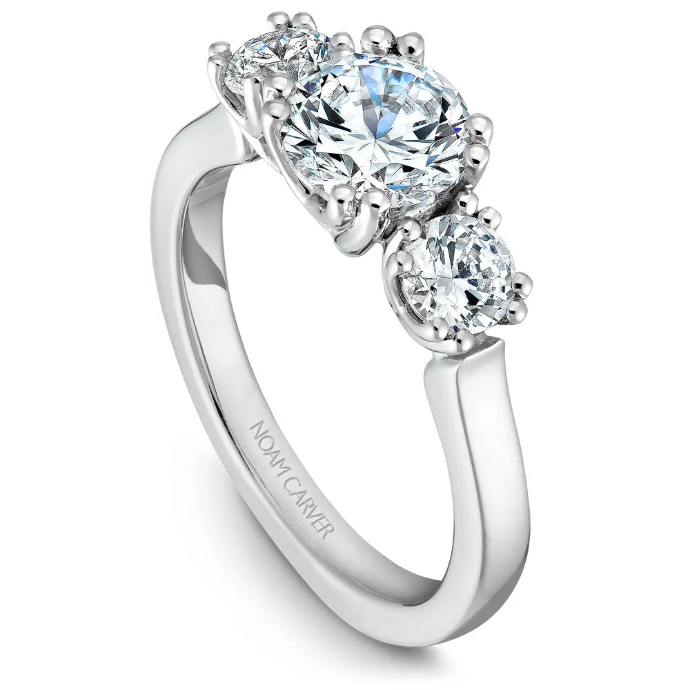 Noam Carver Engagement Ring - B001-07WS-100A