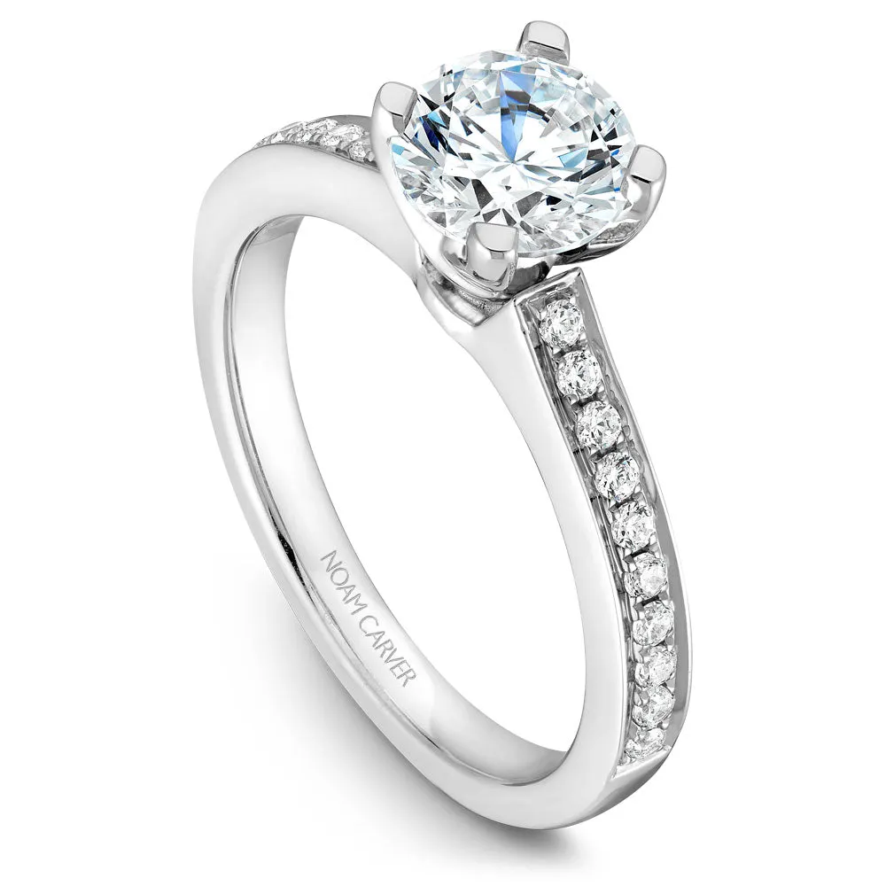 Noam Carver Engagement Ring - B039-01WZ-100A