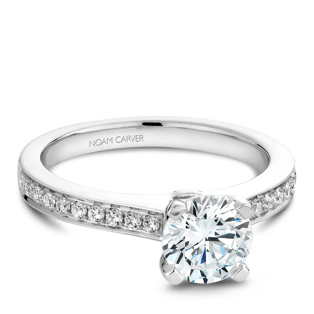 Noam Carver Engagement Ring - B039-01WZ-100A