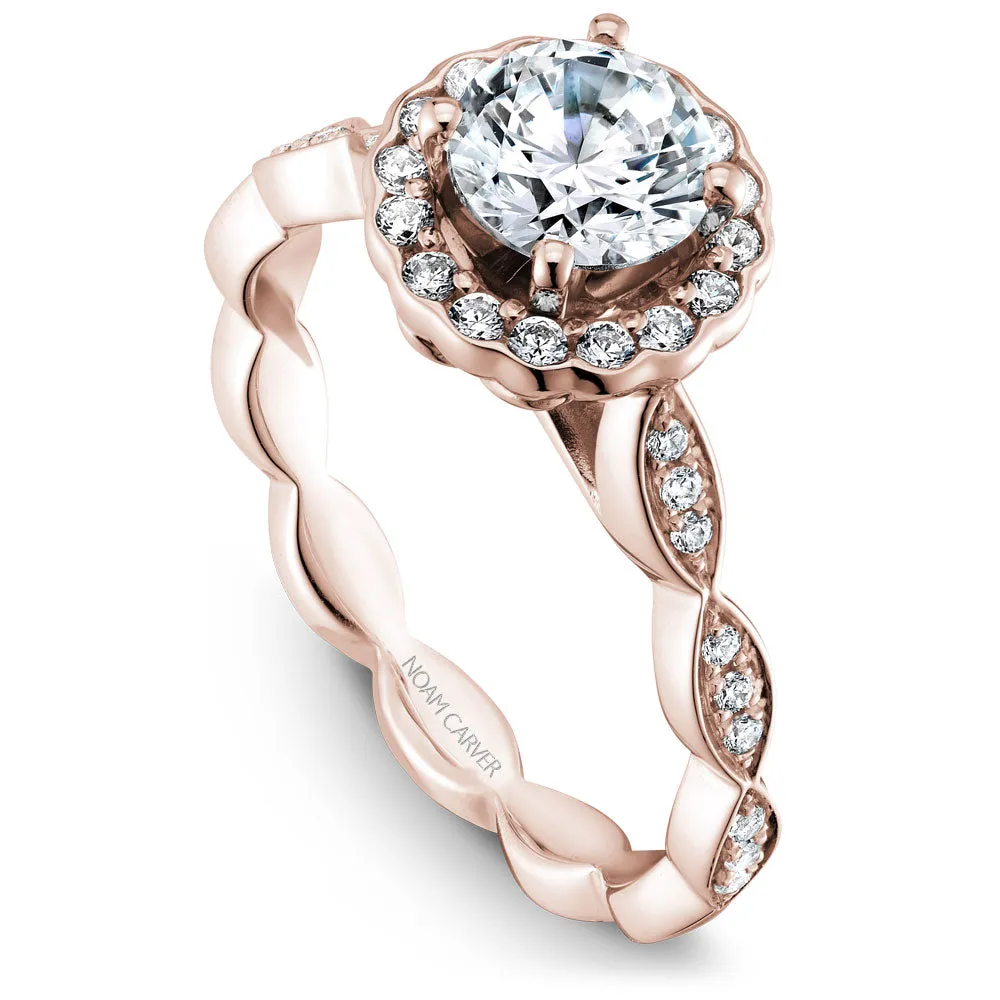 Noam Carver Engagement Ring - B085-01RS-100A