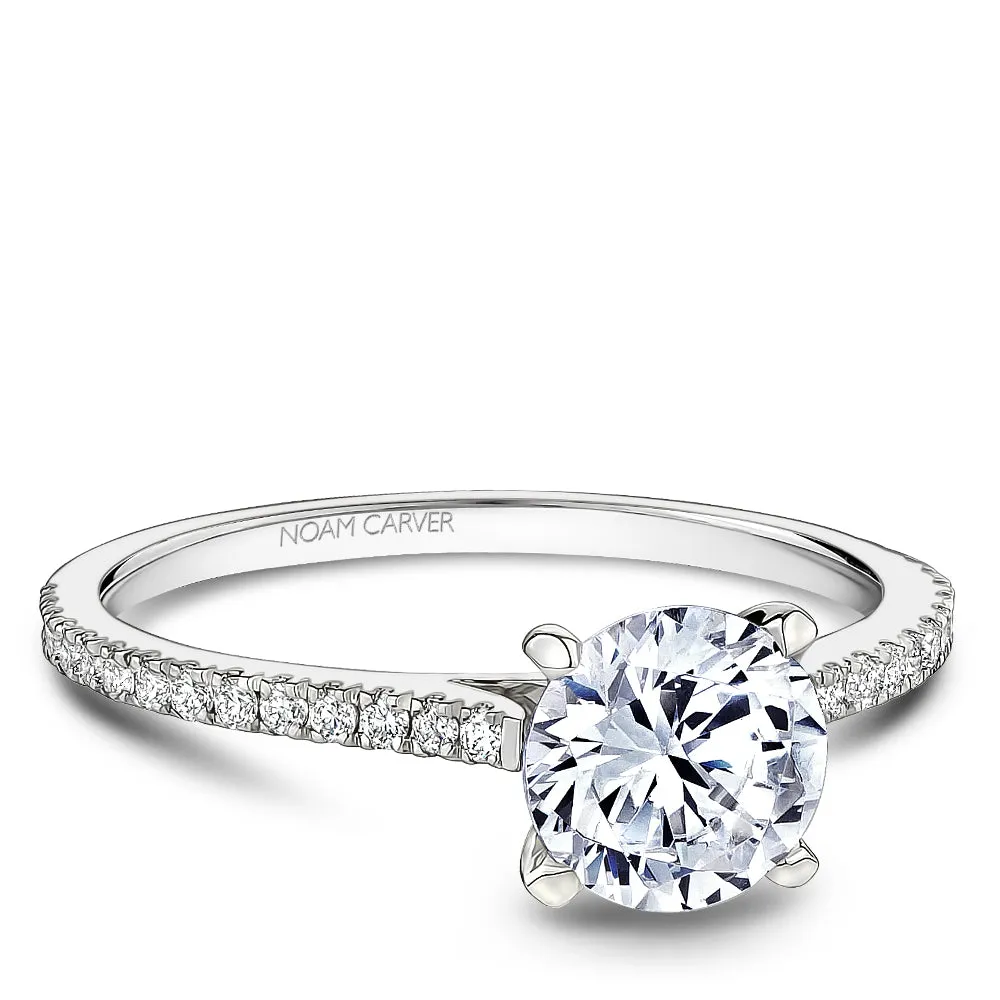 Noam Carver Engagement Ring - B507-01WZ-100A