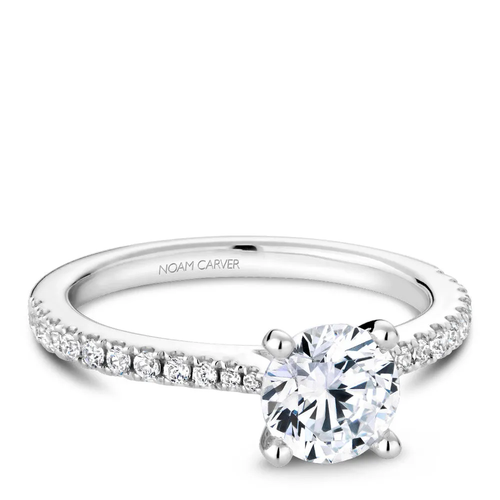 Noam Carver Engagement Ring - R046-01WZ-100A