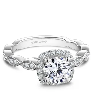 Noam Carver Engagement Ring - R056-01WM-100A