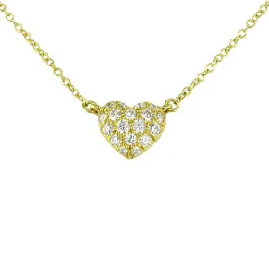 Pave Sweetheart Necklace