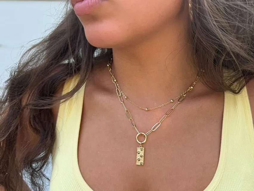 Paws in the Sand Pendant