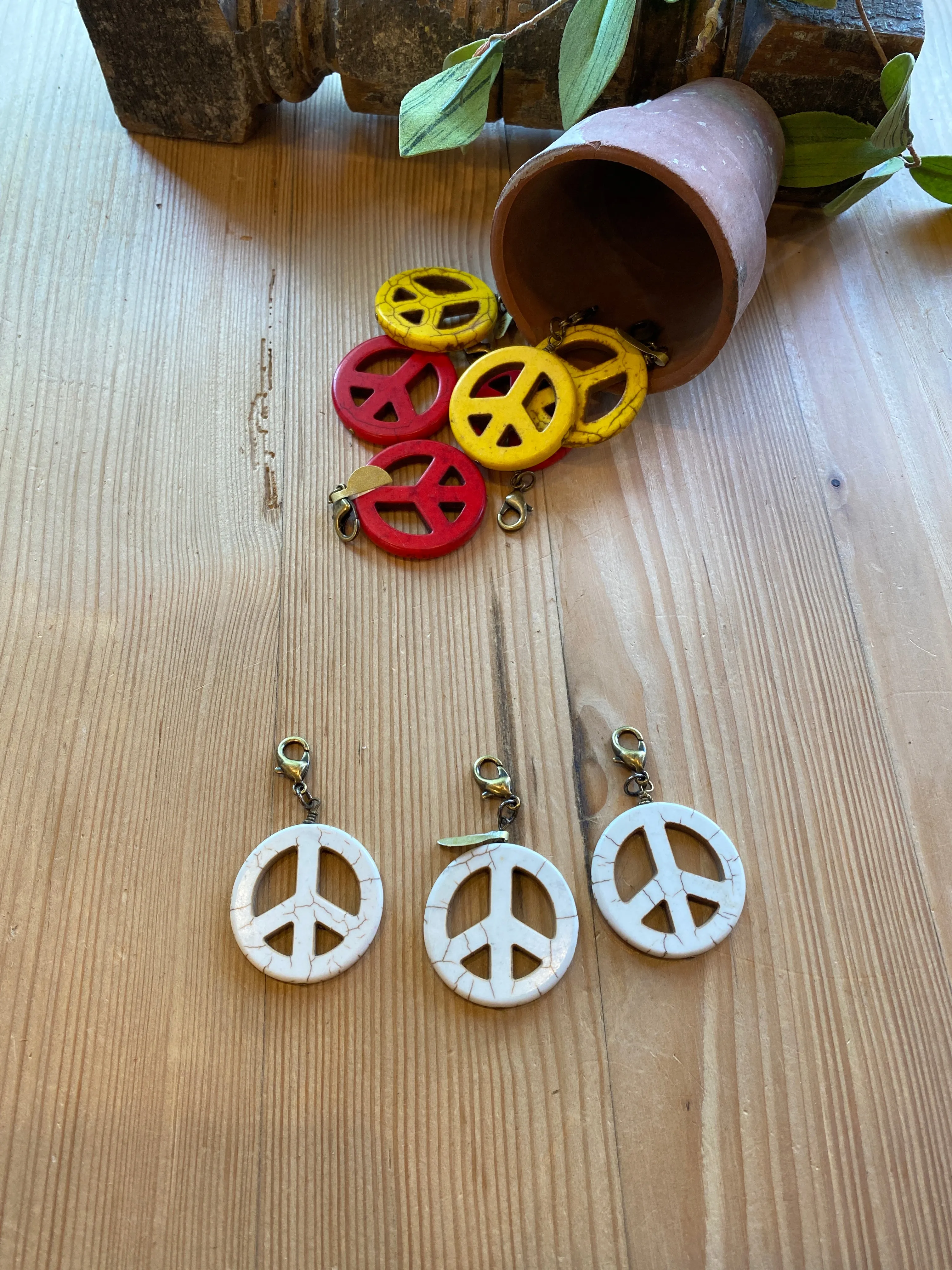 Peace Sign Pendants