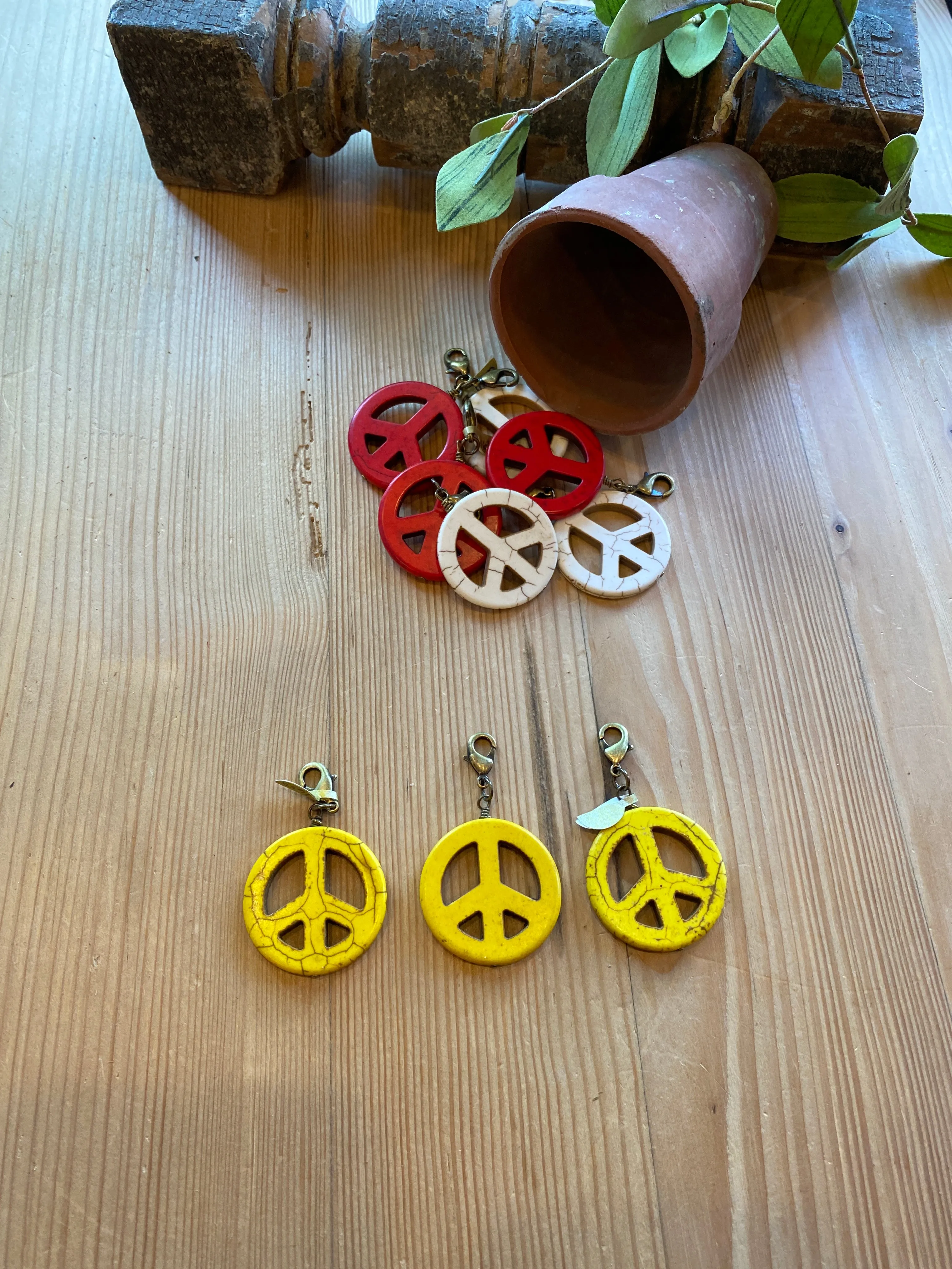 Peace Sign Pendants